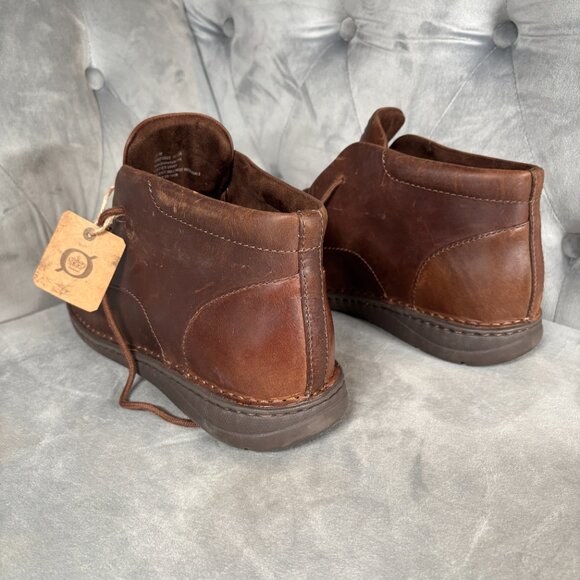 Børn Leather Chukka Boots Brown Soft Footbed Casual Comfort – Men’s‎ 11.5M